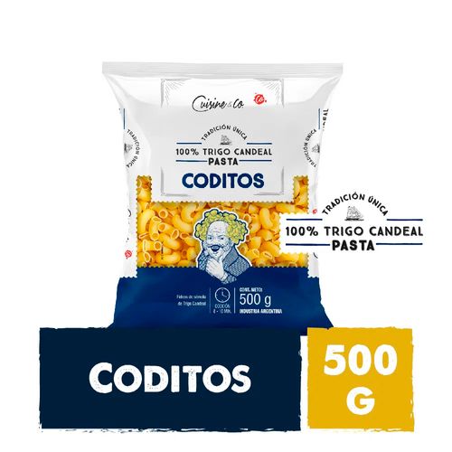 Fideos Coditos 500 Gr Cuisine & Co Nbe Mp