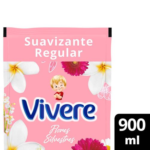 Suavizante Vivere Flores Silvestres Dp 900ml