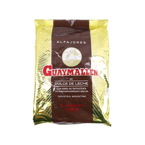 Alfajor Negro Guaymallen 228 Gr