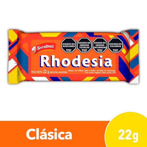 Oblea Clásica 22 Gr Rhodesia