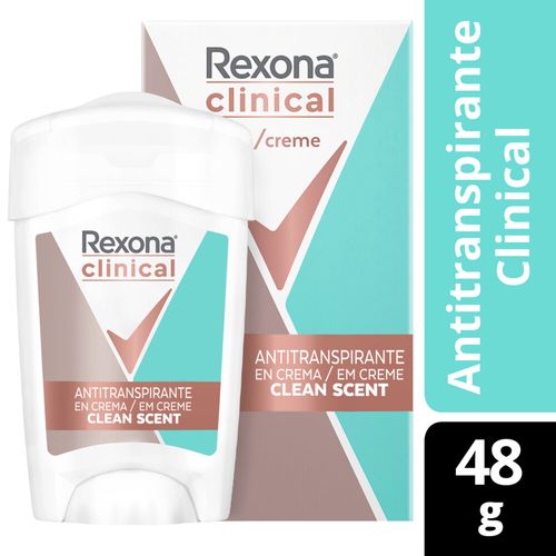 Desodorante Rexona Clinical Clean Scent 48gr