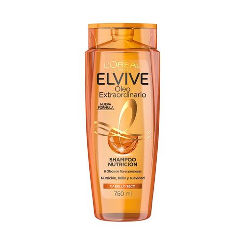 Shampoo Elvive Oleo Extraordinario Nutricion Universal 750 Ml