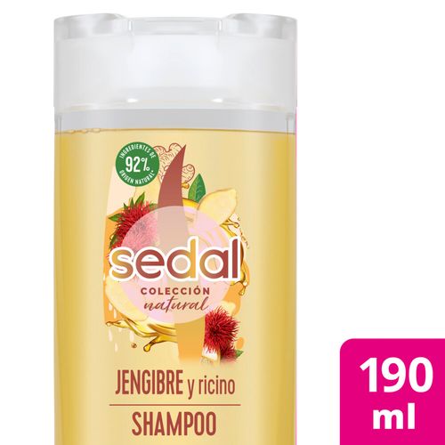 Shampoo Sedal Jengibre Y Ricino 190 Ml