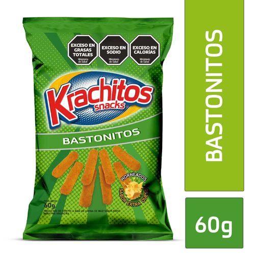 Bastonitos Queso Krachitos 60 Gr