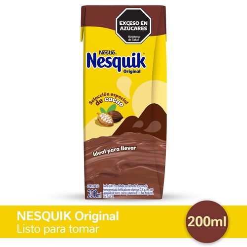 Leche Chocolatada Nesquik 200ml.