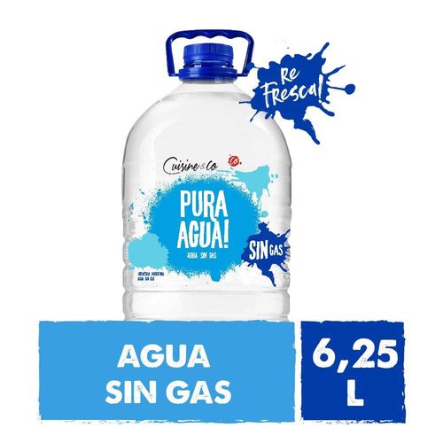 Agua Cuisine & Co Sin Gas 6.25lt