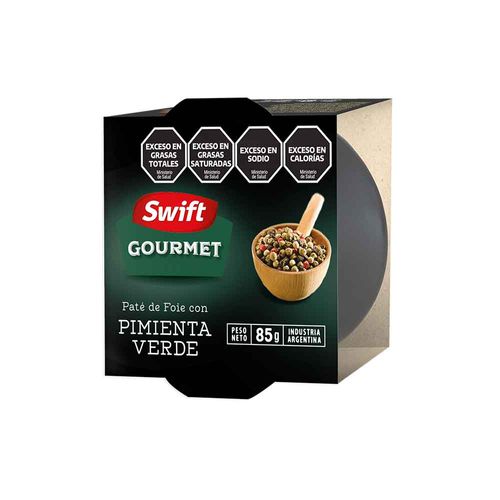 Paté De Foie Swift Pimienta Verde 85 Gr