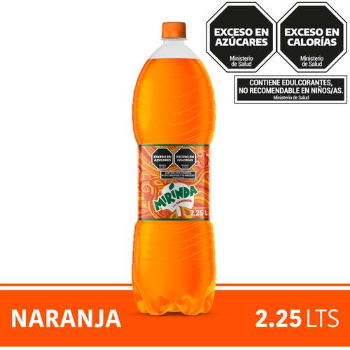 Gaseosa Mirinda Naranja Botella 2,25ltx1