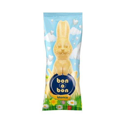 Conejo Chocolate Blanco 50 Gr Bon O Bon
