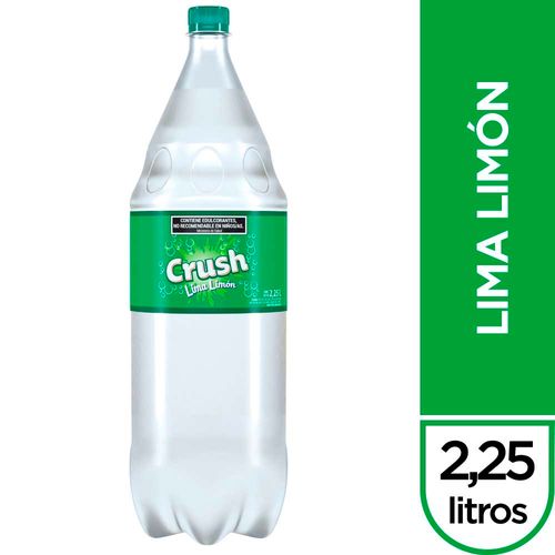 Gaseosa Crush Sin Azúcar Lima-limón 2,25 Lt