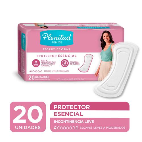 Protector Plenitud Femme Esencial 20 x 1 U