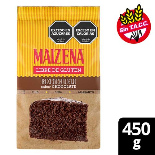 Bizcochuelo Maizena Choco Sin Tacc X450g