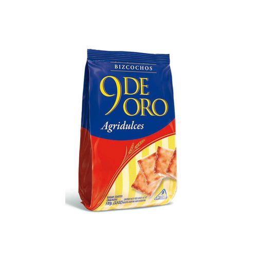 Bizcochos Agridulces 9 De Oro 100 Gr