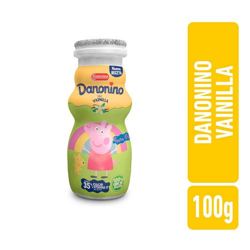 Yogur Peppa Pig Bebible Vainilla Danonino 100gr