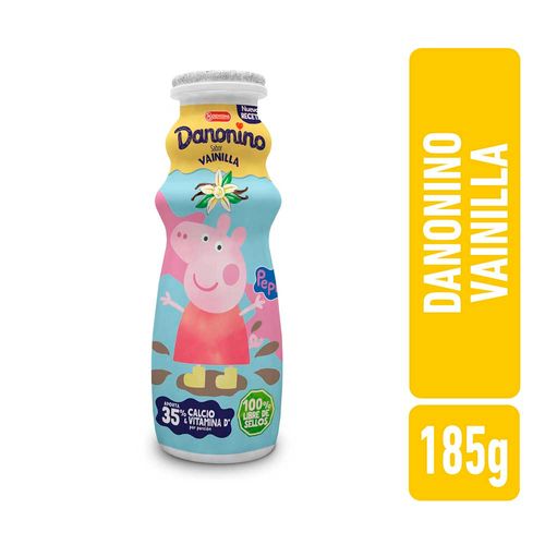 Yogur Peppa Pig Bebible Vainilla Danonino 185gr