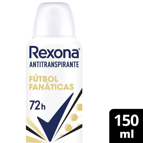 Desodorante Femenino Rexona Futbol Fanaticas 72h 150ml