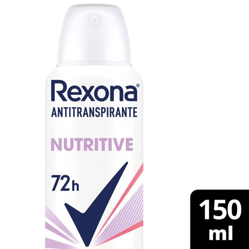 Desodorante Femenino Rexona Nutritive 72h 150ml