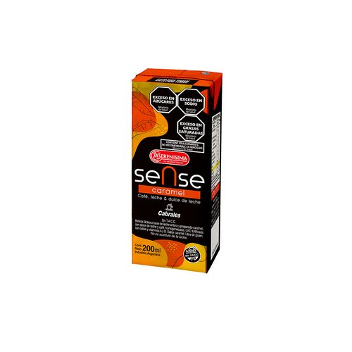 Bebida Lactea Sense Caramel 200ml