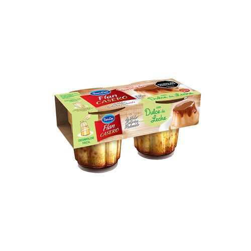 Flan Casero Sancor Con Dulce De Leche Packx2  115gr