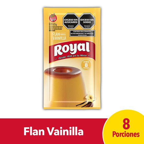 Flan Vainilla Royal 60 Gr