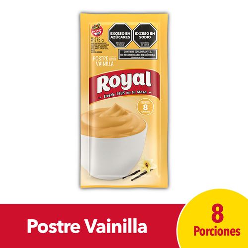 Postre Vainilla Royal 75g