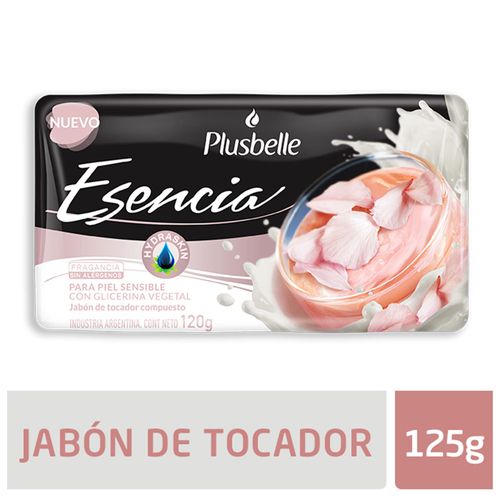 Jabon De Tocador Plusbelle Esencia Piel Sensib