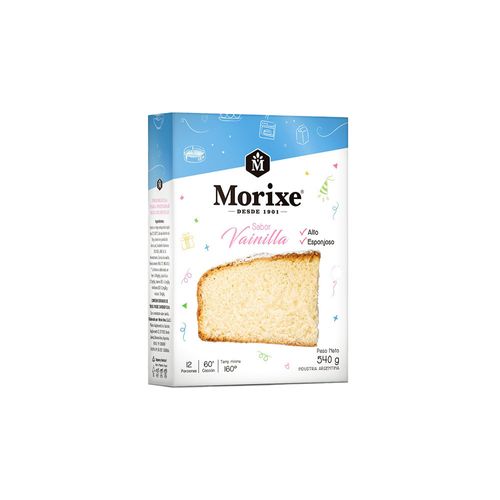 Bizcochuelo Vainilla Morixe 540 Gr