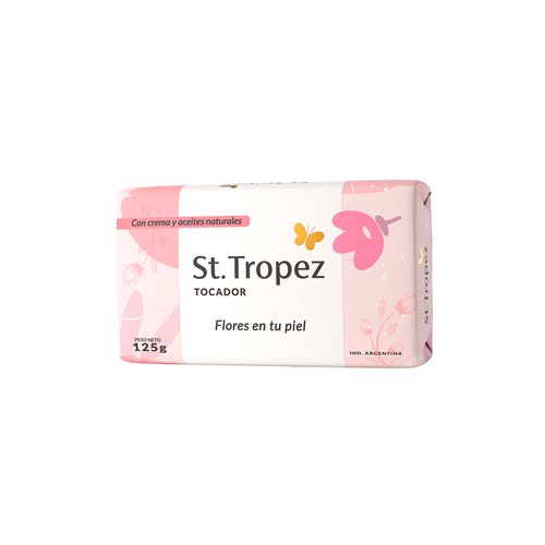 Jabon Tocador St Tropez Flores En Tu Piel 125g