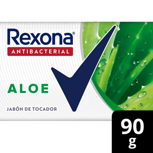 Jabon En Barra Rexona  Aloe  90 G