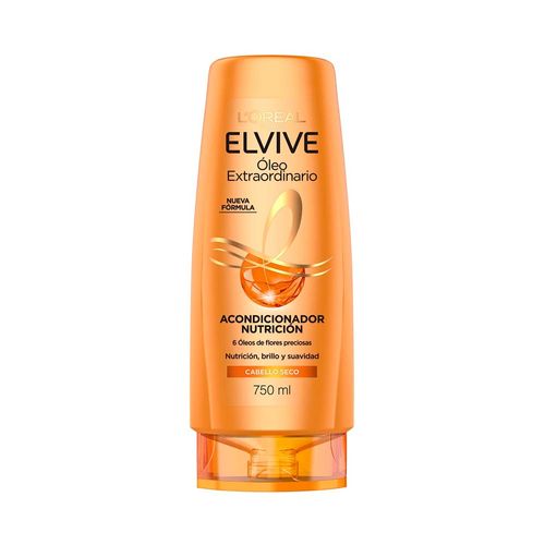 Acondicionador Elvive Oleo Extraordinario Nutrición 750 Ml