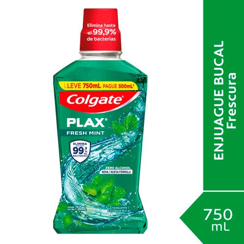 Enjuague Bucal Colgate Plax Fresh Mint 750 Ml