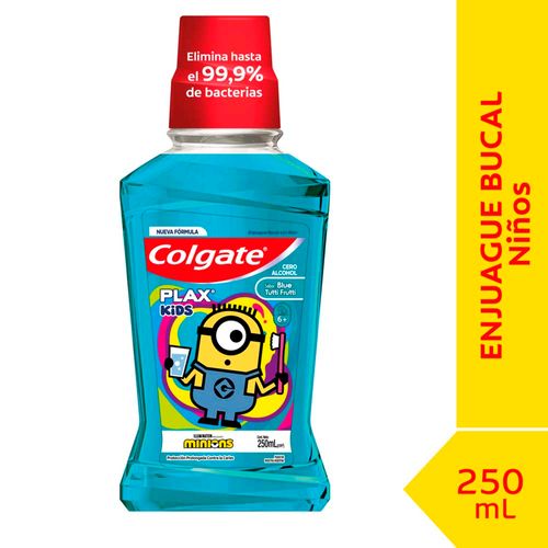 Enjuague Bucal Colgate Plax Niños Minion 250 Ml