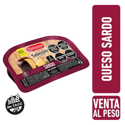 Queso Sardo Paquete X Kg La Serenisima