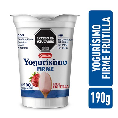 Yog Yogurisimo Firme Frutilla 190g
