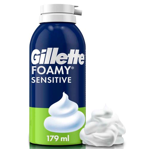 Espuma Afeitar Foamy Sensitive 179 Ml Gillette