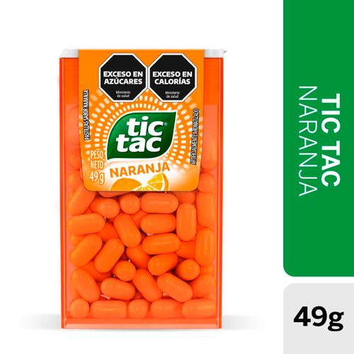 Pastillas Naranja Tic Tac 100 U