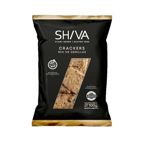 Crackers Mix De Semillas Sin Tacc Shiva 100 Gr
