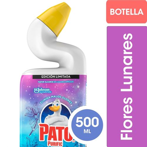 Gel Limpiador Pato Purific Flores Lunares 500ml