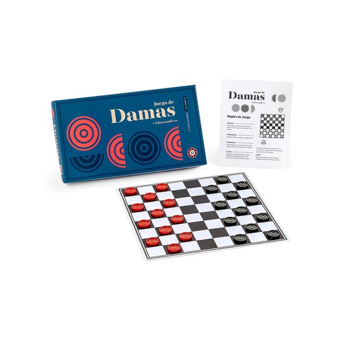 Juego De Mesa Damas Linea Azul Ruibal