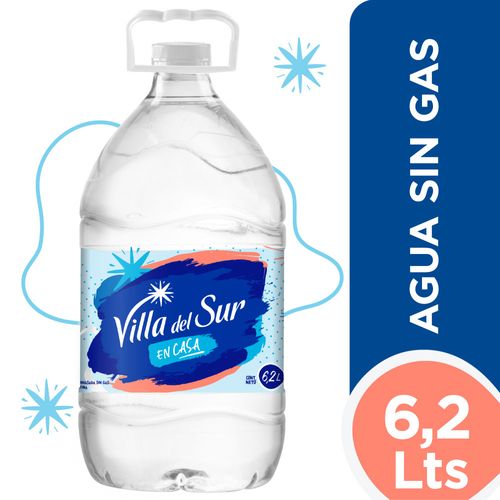 Agua Villa Del Sur Sin Gas 6.2lt