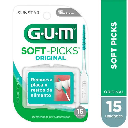 Palillo Interdental Soft Picks 15 Un Gum