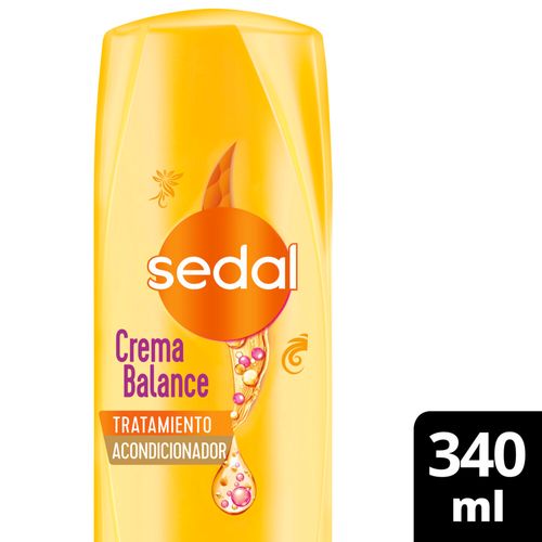 Acondicionador Sedal Crema Balance 340 Ml