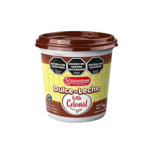 Dulce De Leche La Serenisima Colonial 1kg