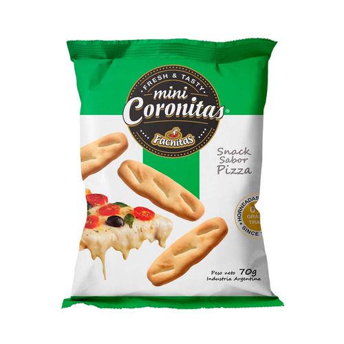 Galletitas Coronitas Pizza Fachitas 70 Gr