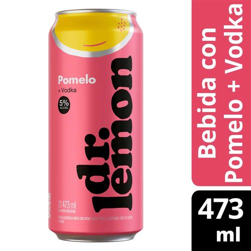 Aperitivo Dr. Lemon Vodka Pomelo 473cc