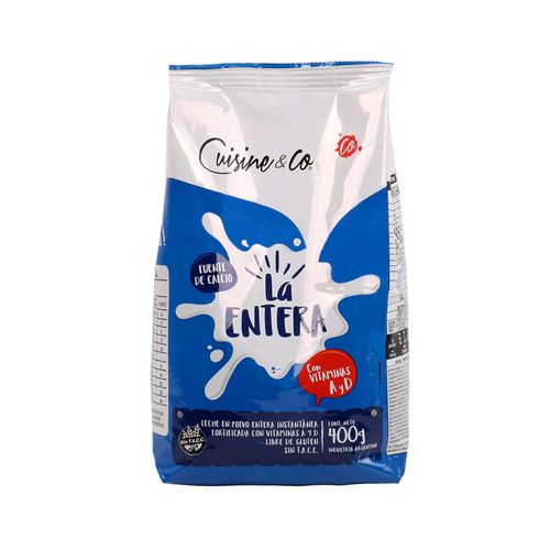 Leche En Polvo Entera 400 Grs Cuisine & Co