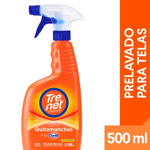 Quitamanchas Trenet Oxi Spumator Gatillo 500 Ml