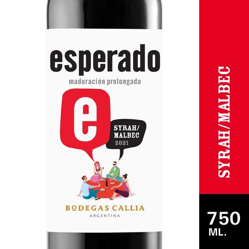 Vino Callia Esperado Syrah Malbec 750 Ml