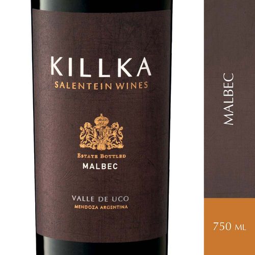 Vino Malbec 750 Ml Killka