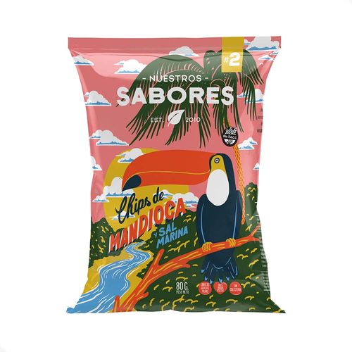 Mandioca Frita Yukitas 80 Gr Nuestros Sabores